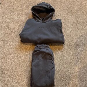 Comfrt Hoodie/Jogger Set L Grey